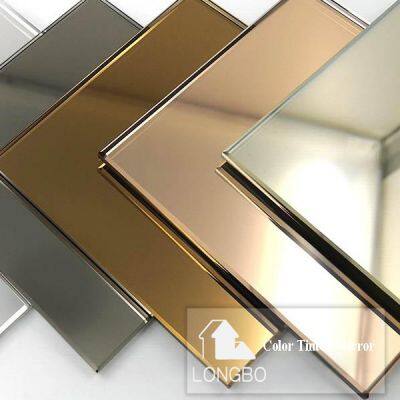 3mm, 3.5mm, 3.8mm, 4mm, 4.5mm, 4.8mm, 5mm Gold Bronze, Euro Bronze, Pink Color Tinted Mirror photo-4