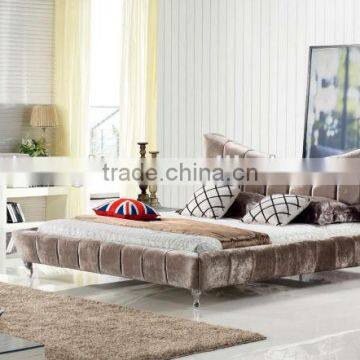 K1715 bedroom furniture modern fabric bed
