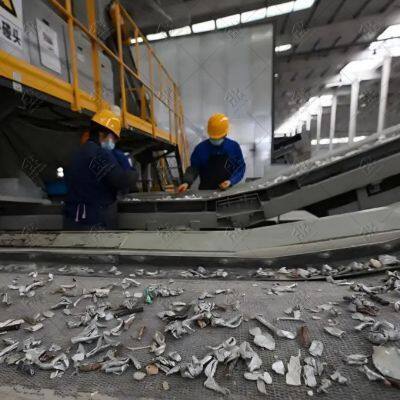 Old Refrigerators Recycling Plant Complete Fridge Dismantling Recycling Line