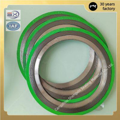 High Pressure Resistant Metal Spiral Wound Gaskets for Valves and Pumps