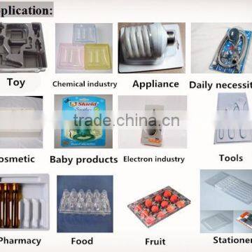 CE Approved Single Station Vacuum Forming Machine HX-61B photo-6