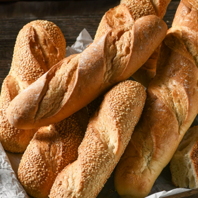 Baguette-Brotproduktionslinie