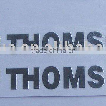 electroformed metal super thin label sticker