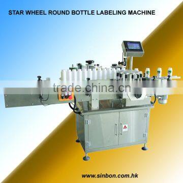 SINBON Round Bottle Star Wheel Labeling Machine