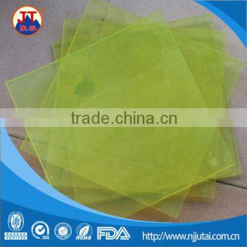 Shore A80-95 clear yellow PU sheet