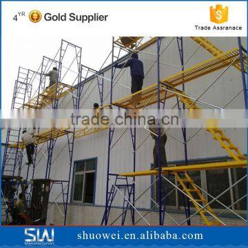 real estate construction ladders and scaffoldings system