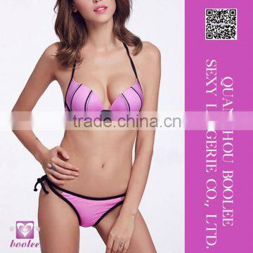 Wholesale Cheap price Hot Sexy Halter Push Up Bikini Sets