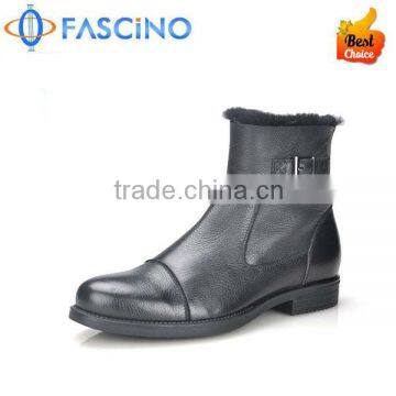 Men Warm Winter Leather Boots