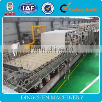 Automatic paper making machine 30-40t/d fourdrinier kraft paper making machine