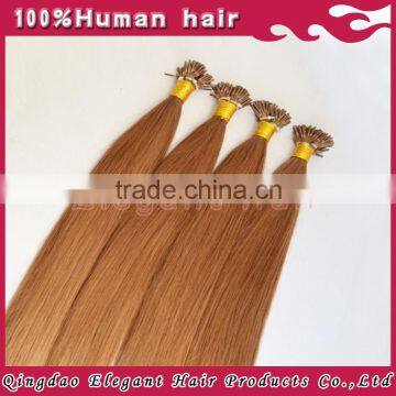 good quality cheap 100% human hair i tip hair extension