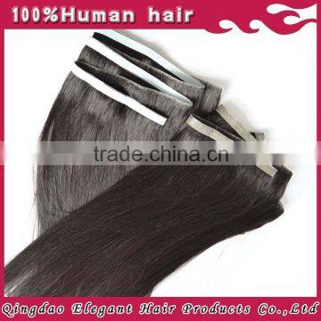 Hot Selling 14-26inch Soft Brazilian Remy Human Hair pu Skin Weft Hair Extensions photo-3