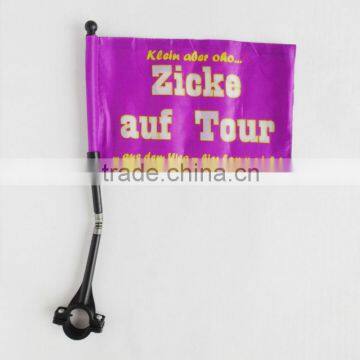 China flag maker OEM flags 2 layers tour flag