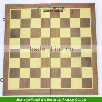 3 in 1 Wooden Board Backgammon Game Set Compendium Travel Chess Draughts Games photo-3