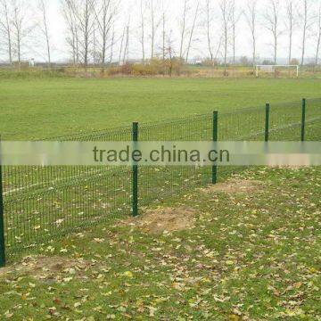 Top quality powder coating security fencing V pressed weld mesh