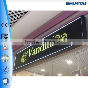 advertising LED backlit logo sign board