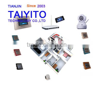 Brushed metal taiyito smart home automation wirless lights 10 year Industry Leader lighting controls