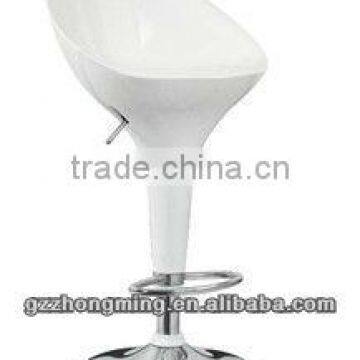 White Gas Lifting ABS Plastic Bar Chair /Bar Stool ZM-25