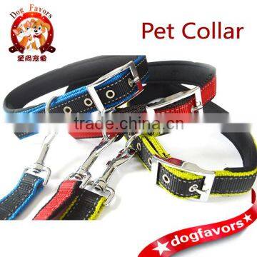 Reflective color medium dogs large dog pet leash dog rope chain Golden Satsuma collar + leash