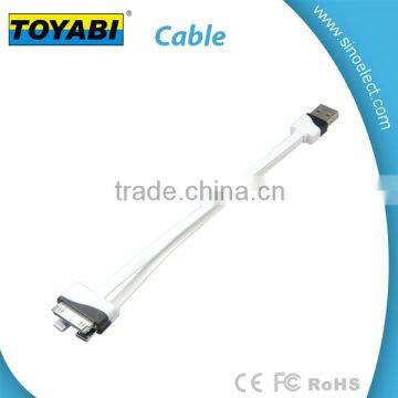 3 IN 1 USB Charging data Cable Mobile Phone charger adaptor