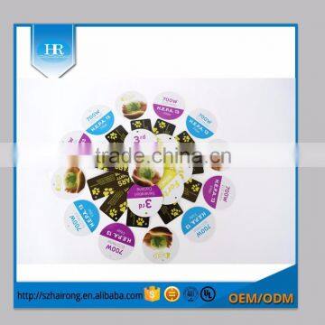 PVC hard handing card with electrical usage