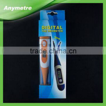 Digital Thermometer with Sensor and Probe for Human Use