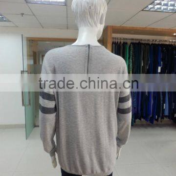 Women Crew Neck Long Sleeve Jersey Knit Cardigan Sweater2016 Fall/winter Viscose/nylon/wool photo-5