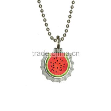 Vnistar wholesale cheap watermelon shape charm pendant in round ladies's fancy jewelry TC-015