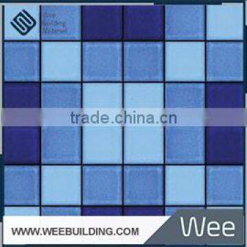 Item:DP907 Blue Porcelain Swimming Pool Mosaic Tile For Outdoor