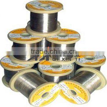 Pure nickel wire for electroplating