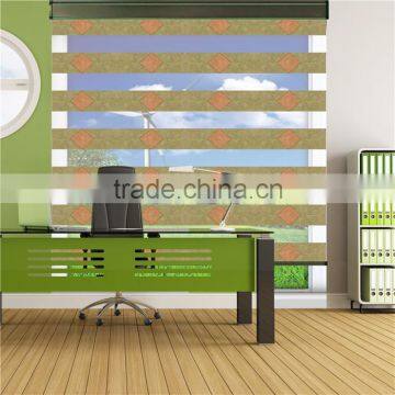 China supplier Home-use Latest design fabric blackout zebra roller blinds