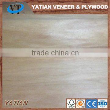 Natural wood 0.3*1220*2440mm furniture water gum veneer