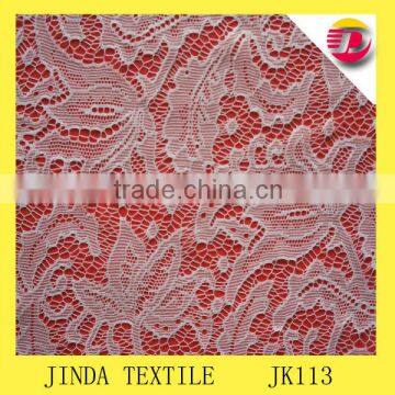 2016 High Quality 100%Nylon Embroidery Lace Fabric Factory