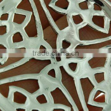 Silver Large Celtic Knot Pendant, Pn75 photo-4