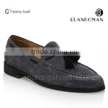 Suede men loafers shoes with cheap price