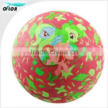 Wuxi Factory price unique design custom pattern rubber balls