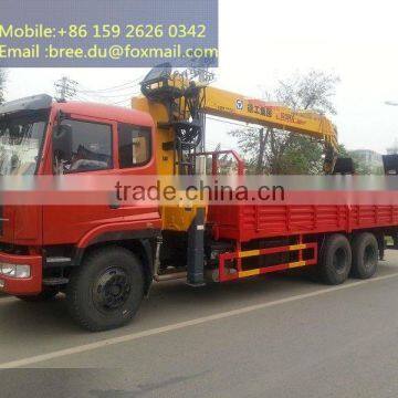 crane truck for high-altitude operation