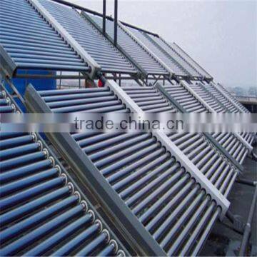 non presure vacuum tube solar water heater project