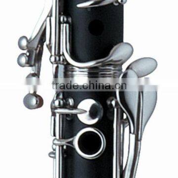 High Grace Hard Rubber Clarinet Nickel Palted Keys White Copper Keys photo-3