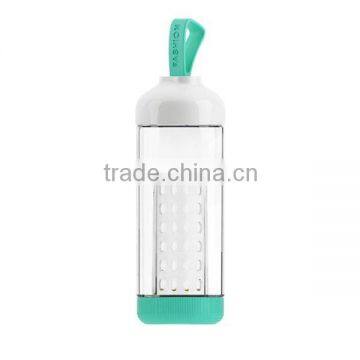 Clolorful fruit infusion sports water bottle factory directly