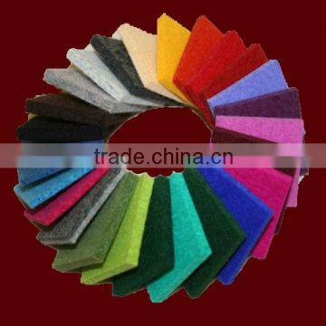 100% wool colorful craft felt,felt products