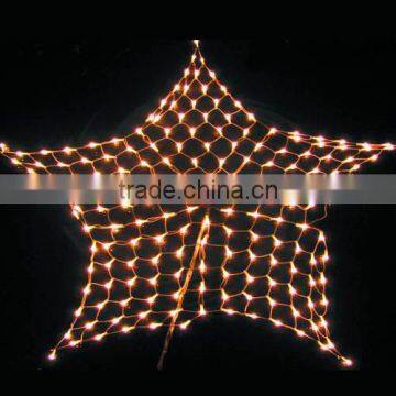 Fullbell Indoor/Outdoor 100LED Net Mesh Decorative Fairy christmas led net lights