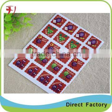 Hot Sale Customer Design Colorful Blank Sticker Label With Comptitive Price And High Quality