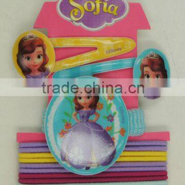 OEM SERVICE--13PCS SOFIA HAIR ACCESSORIES SET