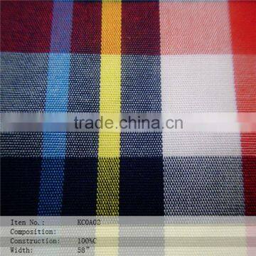 YARN DYED TEXTILE 100% COTTON HOT SALE