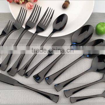 Gold plated flatware cultery set 8002