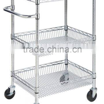 Chrome Wire Shelving Metal wire shelving