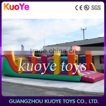 amusement playground inflatable obstacle,adult obstacle inflatable,inflatable tarpaulin obstacle