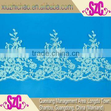 Factory Direct Sales Embroidery rope White mesh wedding cord lace