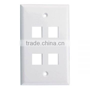 Factory Price High Quality Room Network Multiple Port Faceplate photo-2
