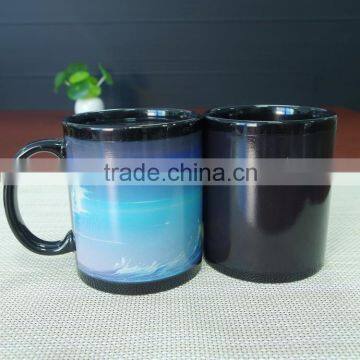 Ceramic Coffee Cup Temperature Color Changing Magic Mug by Yrbs photo-4